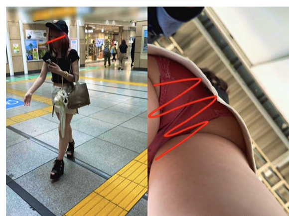 パンチラ