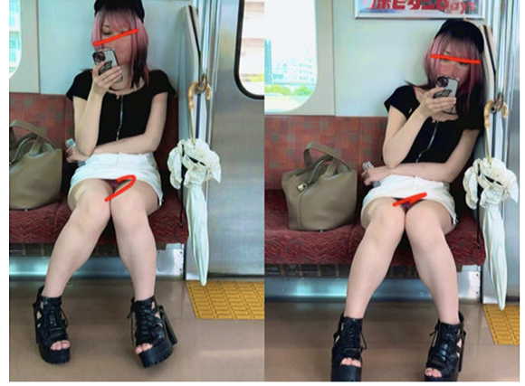 パンチラ