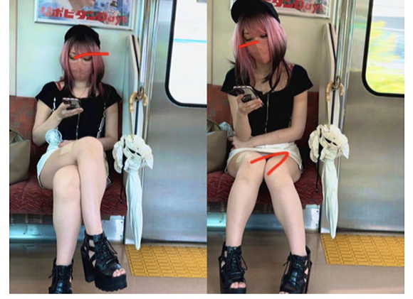 パンチラ