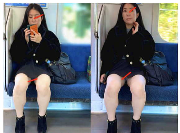 パンチラ