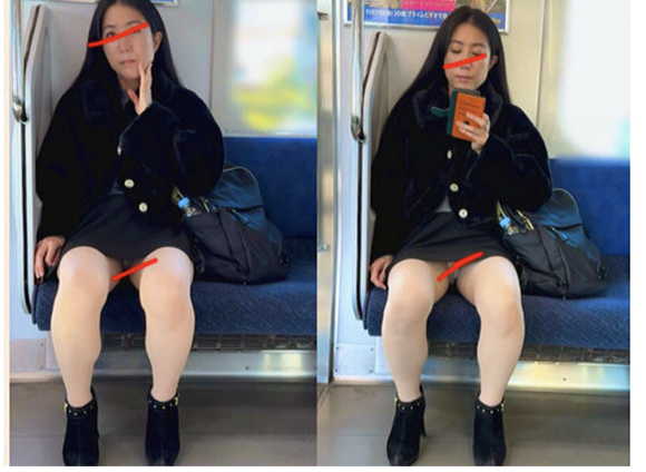 パンチラ