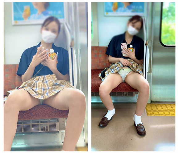 パンチラ