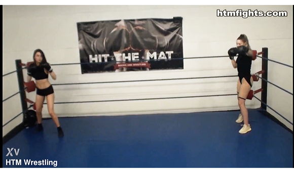 『新しいボクシングの女性の戦い』【HTM Wrestling】