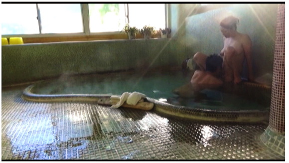 『人里離れた山奥にある温泉宿　混浴風呂に仕込んだカメラが捉えたワイセツ映像の数々　混浴温泉㊙盗撮 Part２』【サンプル動画+画像10枚】