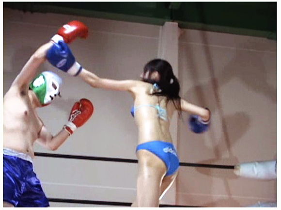『高身長女子ボクサー ミックスボクシング!! Vol.01』【ファイヤー+ABVアキバブロードバンドビジョン】